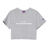Your Dream Job Champion crop top