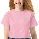 Be Gay Do Crimes Champion crop top