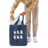 Ruby Genre organic denim tote bag