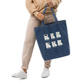 Ruby Genre organic denim tote bag