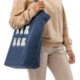 Ruby Genre organic denim tote bag