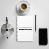 Your Dream Job spiral notebook