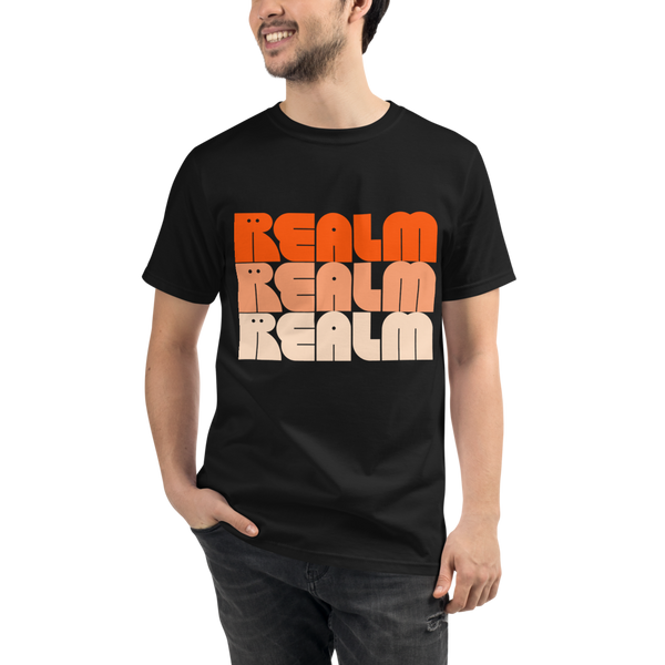 Realm Orange Organic T-Shirt