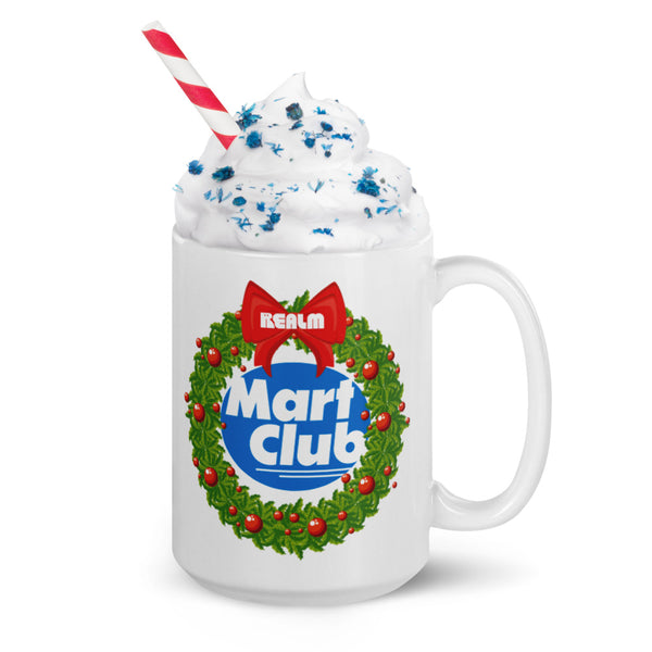 Mart Club white glossy mug